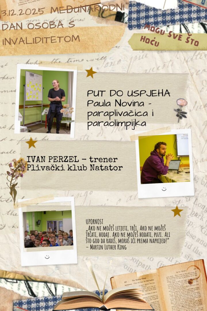 Međunarodni dan osoba s invaliditetom u Domu Tehničke škole Zagreb